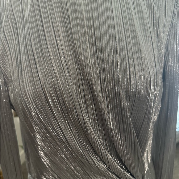 Stunning Silver dress by Gianni Bini, Size 6 - Picture 3 of 8